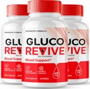 Gluco Revive χάπια, Gluco Revive συμπληρώματα κάψουλες, Gluco Revive Υγεία και ευεξία Υποστήριξη - Μέγιστη δύναμη Όλα τα φυσικά Advanced Formula, Gluco Revive χάπια υγείας Κριτικές (3 Pack)