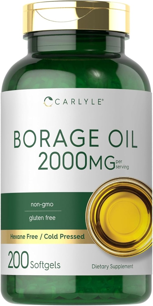 Carlyle Borage Oil Supplement 