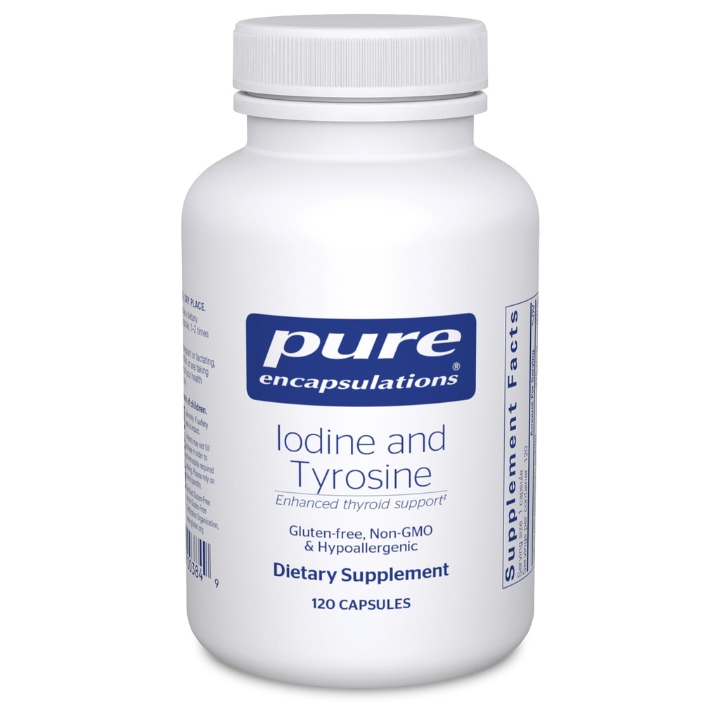 Pure Encapsulations Iodine and Tyrosine 