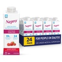 Nepro Nutrition Shake for People on Diassy, 19g Protein, 420 θερμίδες, Μικτό μούρο, 8 fl oz, Συσκευασία των 24