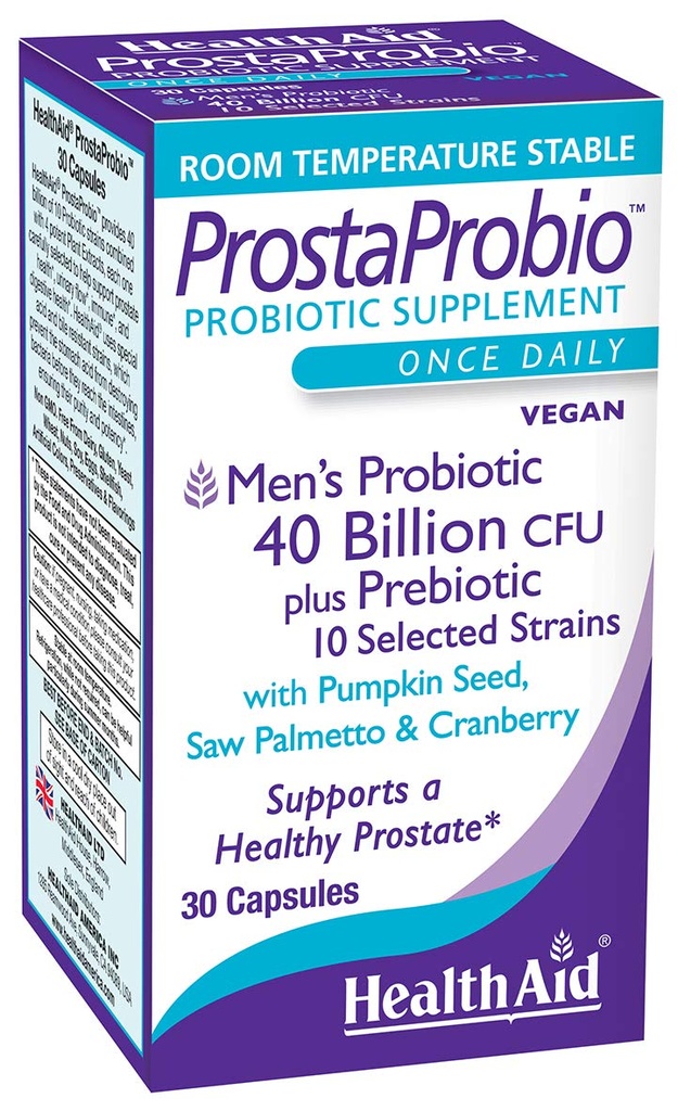 ProstaProbio ανδρών καθημερινή Probio – 10 στεφάνες με προβιοτικό, κολοκύθα Σπόροι, πριόνι Palmetto & Cranberry 