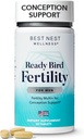 Best Nest Wellness Ανδρική Γονιμότητα - Multivitamin συμπλήρωμα για άνδρες με μεθυλιωμένες βιταμίνες - Συμπλήρωμα διατροφής με θρεπτικά συστατικά & αντιοξειδωτικά - Συμπλήρωμα με μαγνήσιο & ψευδάργυρο - 30 δισκία