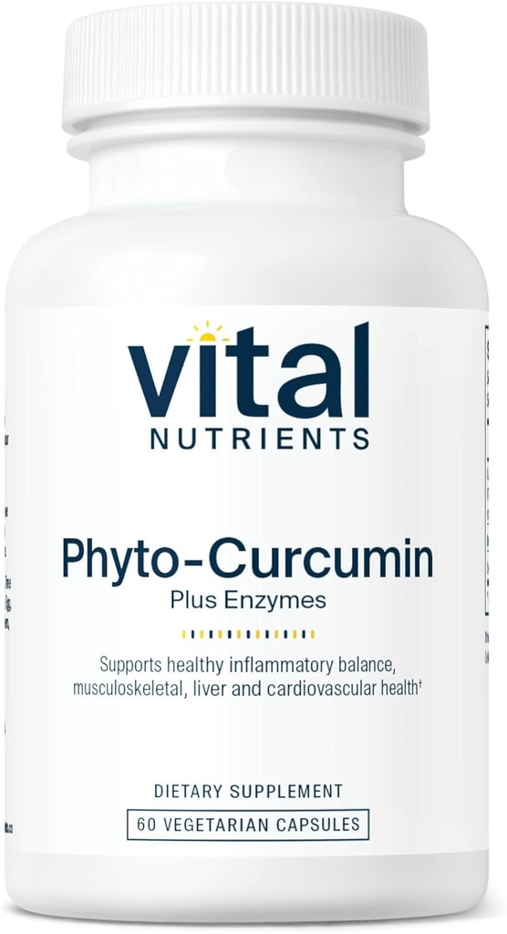 Ζωτικά θρεπτικά συστατικά Phyto-Curcumin Plus Enzymes 