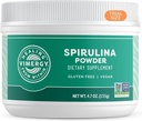 Vimergy Spirulina σκόνη – συμπυκνωμένη πρωτεΐνη φυτών υποστηρίζει την ανοσοποιητική υγεία και την καρδιοαγγειακή λειτουργία – Vegan, Kosher, Gluten-free – 125g