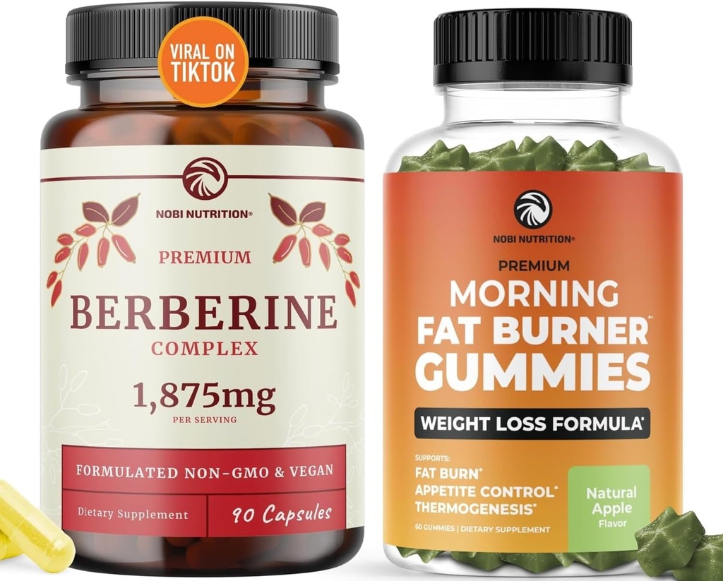 Berberine Complex συμπλήρωμα και Burn Gummies 