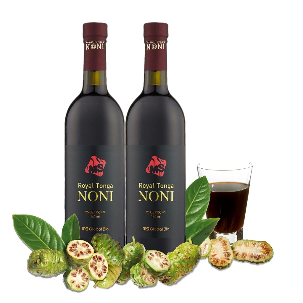 Royal Tonga Noni - 100% Αυθεντικός χυμός NONI (2PK περίπτωση), μπουκάλια 25 ουγκιά 