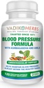 Vadik Herbs Blood Pressure Formula with Ashwagandha and Amla | Supports Normal Cardiovascular & Circulatory Health -Vitamins & Herbs Support Normal Heart Health | 120 Vegetarian Capsules |