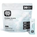 SALTT Ηλεκτρολυτές σκόνης Άγευστο ποτό Mix - Clean Slate - 30 Πακέτα ενυδάτωσης - Μαγνήσιο, Κάλιο, Νάτριο, Ανιχνευτές - Μηδέν Ζάχαρη & Χωρίς Γλουτένη - Ταξιδιωτικά Απαραίτητα