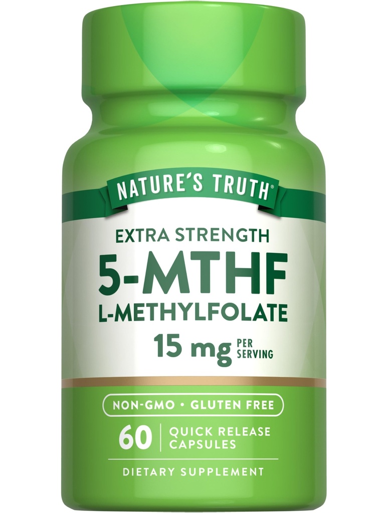 Nature's Truth L Methylfolate 15mg 