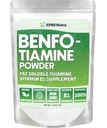 XPRS Nutra Benfotiamine Powder (Thiamine) - Fat Soluble Happy Heart Thiamine Supplement - Advanced Vitamin B1 Benfotiamine for a Cognitive Boost - Vegan Friendly Benfotamine Powder (.25 Ουγγιά)