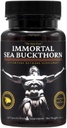 Immortal Sea Buckthorn Κάψουλες – Αρχαία Δύναμη, Σύγχρονη Ζωτικότητα για άνδρες και γυναίκες με Ω3, 6, 7, 9, και Αντιοξειδωτικά για Ραδιενεργό Δέρμα, Ενέργεια & Ανοσολογική Υποστήριξη.