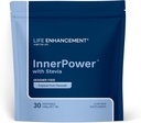 Life Enhancement InnerPower with Stevia |Amino Acids, B Vitamins, Choline, Folate, Minerals, and More | 30 Servings
