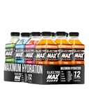 ELECTROMAX SUERO - Zero Sugar Electrolyte Drink – 12-Pack Mix (21.3 Fl Oz Κάθε), Ενυδάτωση για Αθλητισμό, Ανάκτηση και Καθημερινή Χρήση – Μαγνήσιο, Κάλιο, Ψευδάργυρο, Ασβέστιο – Μηδέν Θερμίδες. (Μικτή συσκευασία)