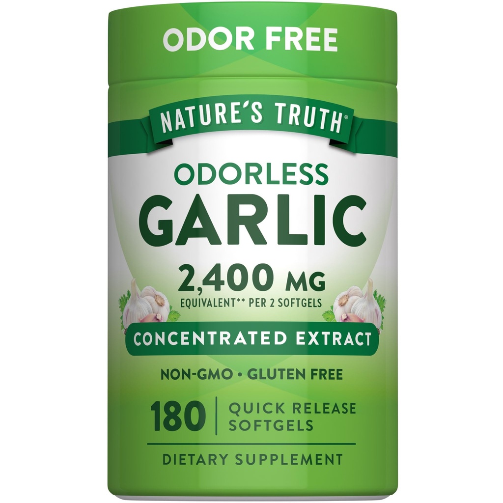 Η αλήθεια της φύσης Odorless σκόρδο 
