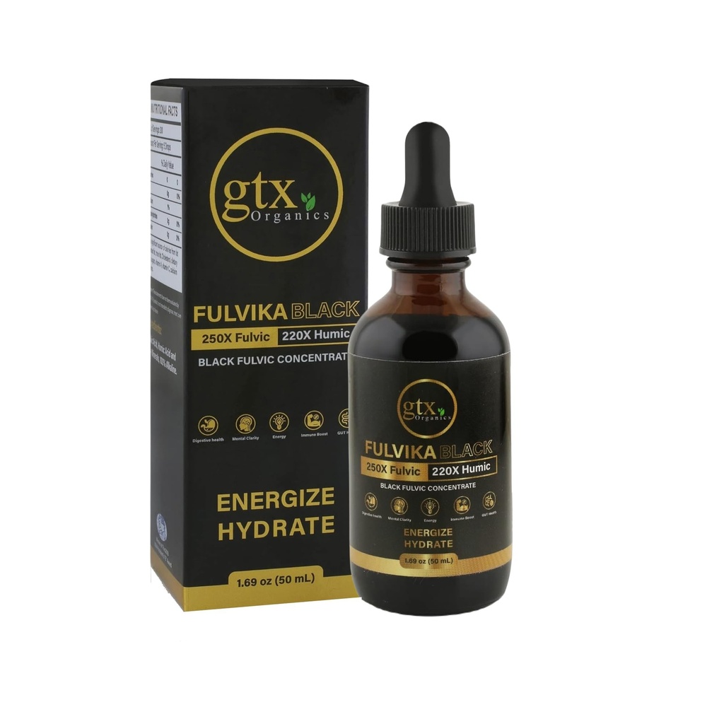 Trace Mineral Drops (200 Servings) (Flavorless) – 74 Trace Minerals from Pure Humic & Pure Fulvic Acid – Συμπυκνωμένο, με βάση το φυτό, συμπλήρωμα μεταλλικών μετάλλων με ηλεκτρολύτες & Αλκαλικό pH