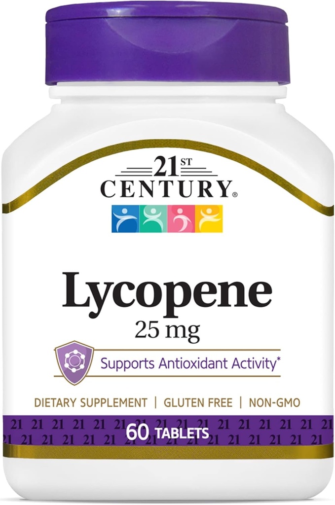 21ος αιώνας Lycope 25 mg δισκία, 60 μέτρα (22400)