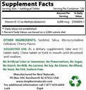 Best Naturals Vitamin B12 6000 mcg & Vitamin K2 (MK7) with D3