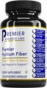 Premier Research Labs Premier Psyllium Fiber - Psyllium Husk Κάψουλες, Χάπια Υψηλής Ίνας για Ενήλικες, για Γυναίκες & Άνδρες, Καθημερινή Υποστήριξη για την Digestive Υγεία - 180 Κάψουλες Χορτοφαγών