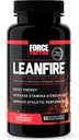 FORCE FACTOR LeanFire πριν από την προπόνηση χάπια ενέργειας με πράσινο εκχύλισμα τσαγιού και καφεΐνη για την αύξηση της ενέργειας, να οικοδομήσουμε Lean μυών, μαύρος, 60 κόμης (πακέτο του 1), το πακέτο Μαΐου Vary