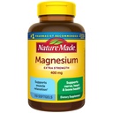 Nature Made Magnesium Oxide 400 mg Softgels, Extra Strength Magnesium Συμπληρώματα για τους άνδρες και τις γυναίκες, Υποστήριξη για τους μυς, τα νεύρα, τα οστά και την καρδιά, 110 ημέρες προσφοράς