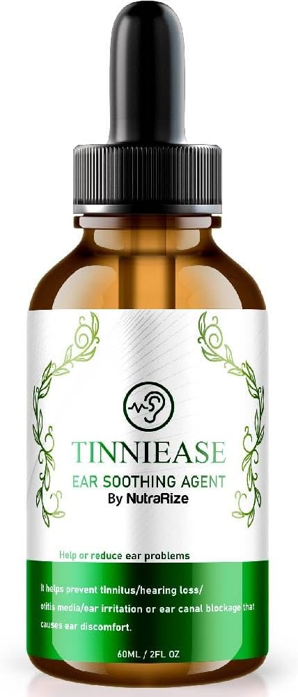 NutraRize TinniEase σταγόνες αυτιού, Pro Φόρμουλα υποστήριξης της ακοής, Όλα τα φυσικά συμπλήρωμα υγρό αυτί, Σταγονομετρητής για τα αυτιά δαχτυλίδια, μέγιστη δύναμη για την υγεία του αυτιού, Κριτικές (30 σερβιέτες)