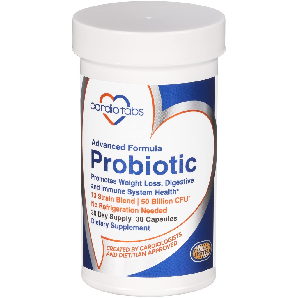 Advanced Probiotic w/ 50 Billion CFU ανά υπηρεσία, ράφι σταθερό, ανδρικό και γυναικείο προβιοτικό συμπλήρωμα για να μείνετε σε φόρμα, 30 κάψουλες