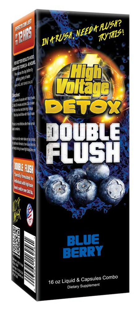 Υψηλή τάση Detox διπλής ροής μπλε μούρα