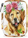 Χαριτωμένο σκυλί Golden Retriever Χάπια υπόθεση Weekly Medicine Organizer με τσάντα ταξιδιού επτά-ημέρα Χάπια κουτί Βιταμίνη συμπλήρωμα κουτί χάπια ψαριών