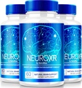 (3 Pack) κάψουλες NeuroXR, επίσημα χάπια Neuro XR, Premium Formula με φυσικά παράγωγα συστατικά για την υποστήριξη της μνήμης και εστίασης, Neuro X R Κριτικές (180 κάψουλες)