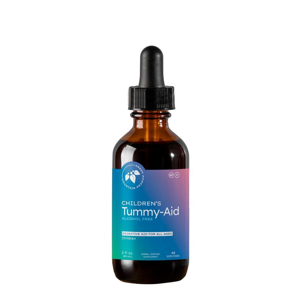 Mountain Meadow Herbs Licorice Tummy-Aid for Babies & Kids – Αέριο Relief Drops for Colic, Upset Stomach, Reflux & Bloating – Φυσική, χωρίς αλκοόλ υγρή φόρμουλα – 2 oz