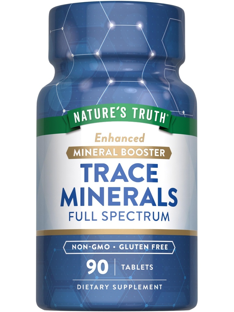 Nature's Truth Trace Minerals Supplement with Iodine 