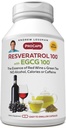 ANDREW LESSMAN Resveratrol-100 EGCG 100mg - 360 Κάψουλες - Δύο Φυσικά Επιφανειακά Αντιοξειδωτικά, Χωρίς Αλκοόλ ή Καφεΐνη.