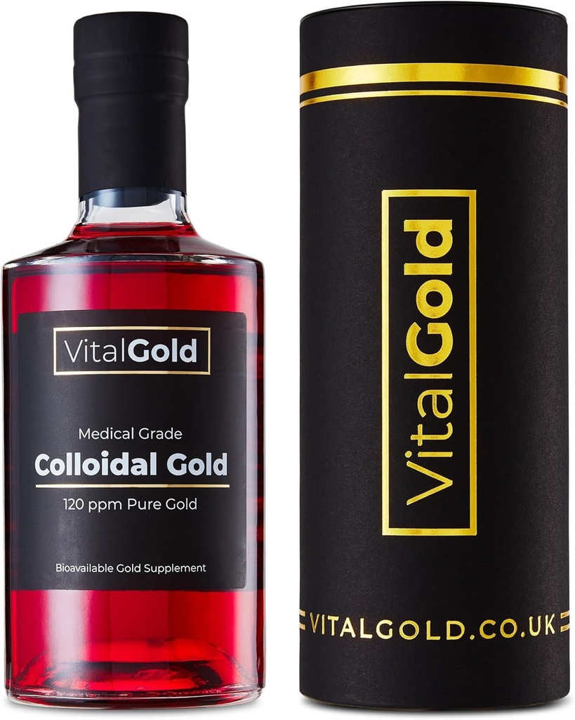 Colloidal Gold 180 PPM - 500ml - Ultra Strength Gold Supplement