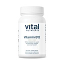 Ζωτικά θρεπτικά συστατικά Βιταμίνη Β12 1000mcg - Vegan - Μεθυλοκοβαλαμίνη για Μεταβολισμό, Γνωστικό & Νευρικό Σύστημα Υγεία* - Συμπλήρωμα υψηλής ισχύος Β12 - Γλουτένη, Γαλακτοκομικά, Χωρίς Σόγια - 100 Κάψουλες