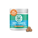 Doggie Dailies Puppy Probiotic, Προβιοτικά για κουτάβια με Digestive Ένζυμα, Προάγει την Πειθαρχική Υγεία, Υποστηρίζει το ανοσοποιητικό σύστημα και τη συνολική ανάπτυξη (Pumpkin) 120 μαλακά μάσημα