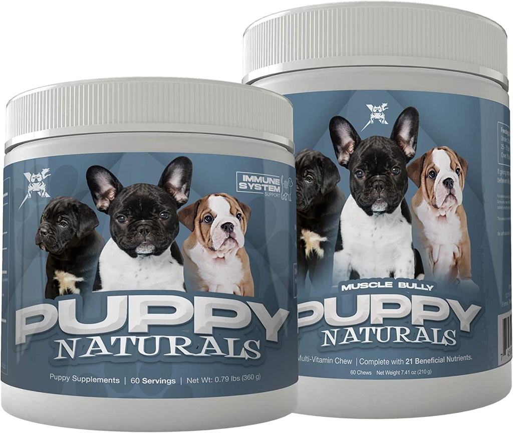 Puppy Naturals  Διατροφική υποστήριξη για την καλλιέργεια κουτάβια (60 Υπηρεσίες).
