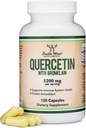 Quercetin με Bromelain - 120 Count (1. 200mg Servings) Κάψουλες Ανοσολογικής Υγείας - Υποστηρίζει Υγιείς Ανοσοποιητικές Λειτουργίες σε άνδρες και γυναίκες (Vegan Safe, Third Party Tested, Gluten Free) by Double Wood