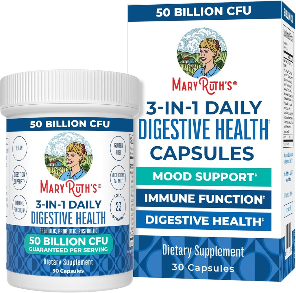 3 σε-1 προβιοτικά MaryRuth για Digestive Health 