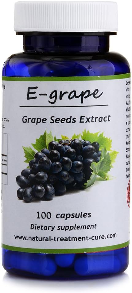 Εκχύλισμα Σταφυλιού - Vitis Vinifera - 100 Κάψουλες - Vegan