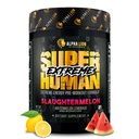 ALPHA LION Superhuman Extreme High Stim Pre Workout Powder, Beta Alanine, L-Taurine & 356mg Tri-Πηγή καφεΐνη για Παρατεταμένη Ενέργεια, Nitric Oxide & Κιτρουλλίνη για Αντλία (21 Σερβίρεις, Σφαγήμελον)
