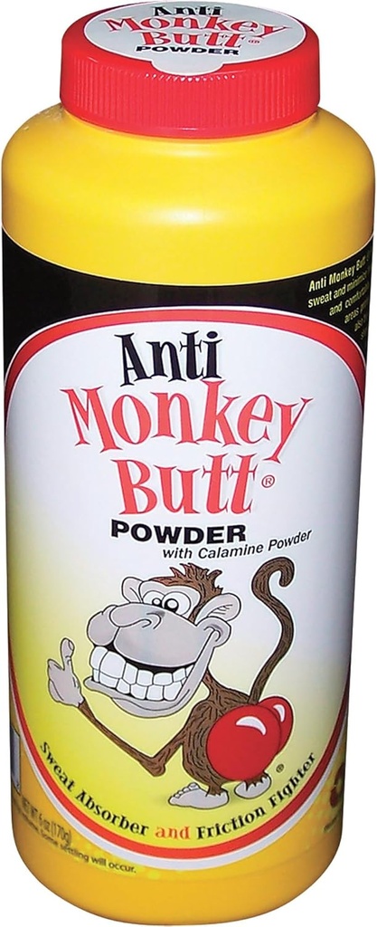 Anti Monkey Butt Powder με Calamine - 6 oz.