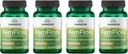 Swanson FemFlora - Feminine Probiotic Supplement Υποστήριξη Φλόρα του Στόματος, GI Tract, και Vagina - Προβιοτικά για γυναίκες με 9 δισεκατομμύρια CFU ανά κάψουλα - (60 κάψουλες) (4 Συσκευασία)