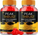 Κορυφή Thrust Gummies για άνδρες – Peak Thrust Advanced Formula, All Natural, Maximum Strength, PeakThrust Gummy, Thust Peak Reviews, (2 Pack – 120 Gummies)