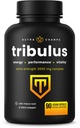 NutraChamps Tribulus Terrestris για άνδρες, 2000mg συμπλήρωμα Booster για την ενέργεια, ζωτικότητα, Stamina & Performance, Extra Strength Sapoins, 90 Vegan Κάψουλες