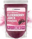 XPRS Nutra Elderberry Juice Powder - Elderberry Powder Organic Fruit Juice Mix - Powdered Elderberries Supplement Rich in Vitamins A and C (16 oz)