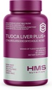TUDCA Liver Plus+, συμπλήρωμα υποστήριξης ήπατος για τον καθαρισμό του ήπατος με εκχύλισμα γαϊδουριών γάλακτος, βιταμίνη Β12, φολικό, συμπλήρωμα άλατος Tudca Bile (Taurussodeoxycholic Acid), 60 κάψουλες, 1 μήνα προσφοράς