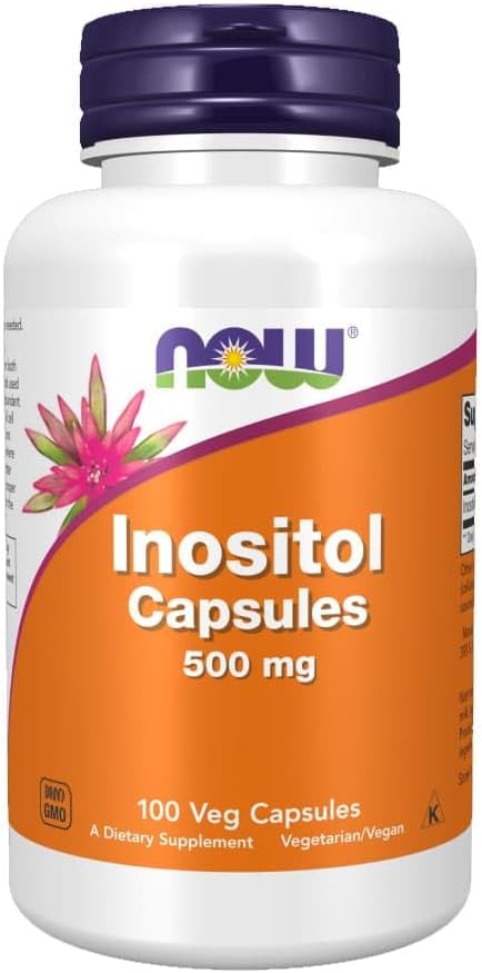 NOW Foods - Ινοσιτόλη κάψουλες 500 mg 100 Cap