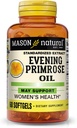 Mason Natural, Βραδινή Primrose Oil Γυναίκα Υγεία Softgels - 60 Ea