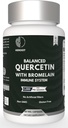 500mg Quercetin με κάψουλες Bromelain: Αναπνευστική υποστήριξη μη-GMO 