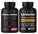 NutraChamps Πλήρης Νεφρική Υγεία: Βερβερίνη & Εκκαθάριση Νεφρού Duo